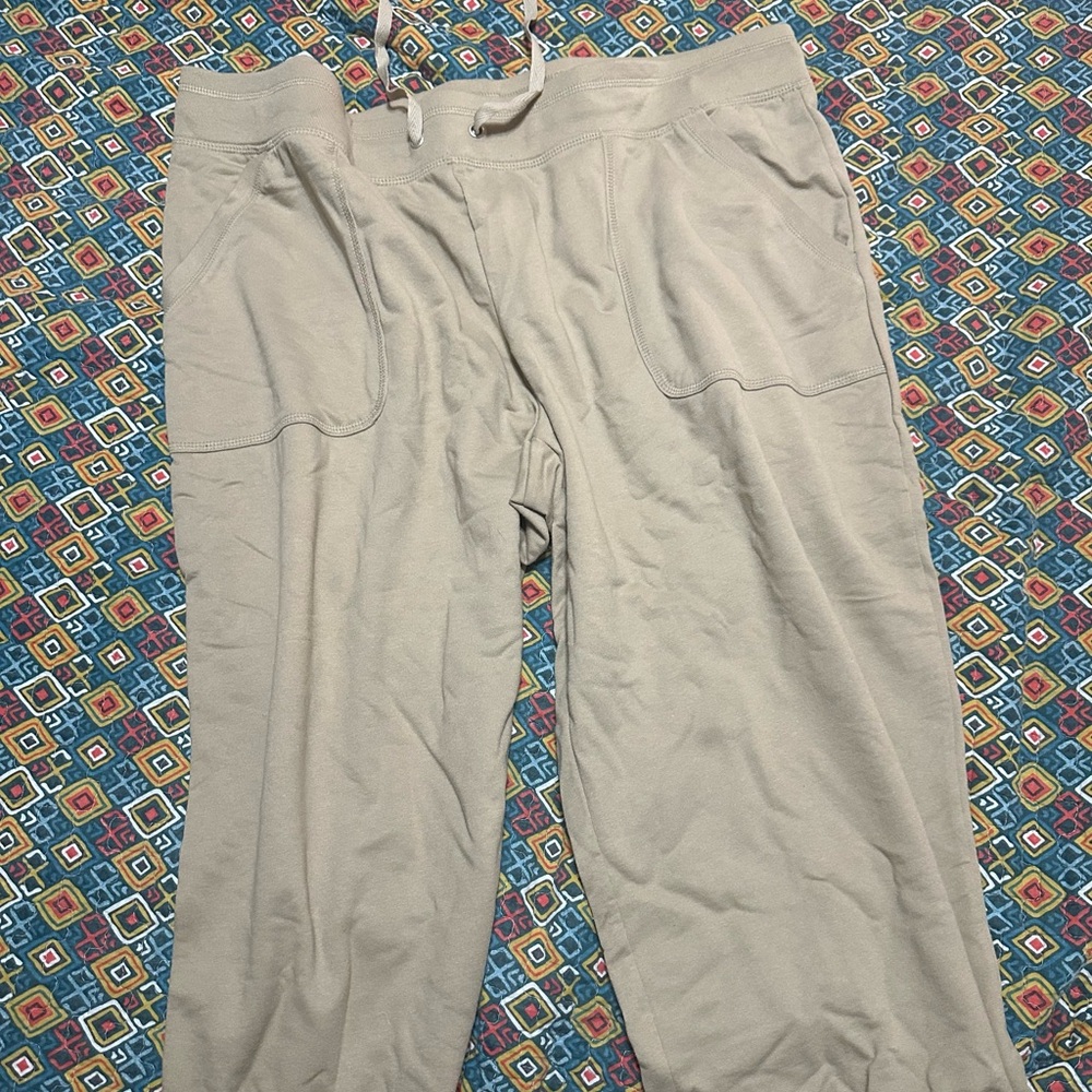 Women's Tan Casual Pants